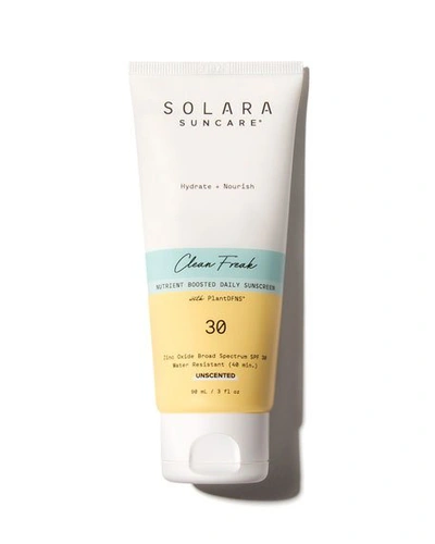 Shop Solara Suncare Clean Freak Sunscreen Moisturizer - Unscented, 3 Oz. / 88.7 ml