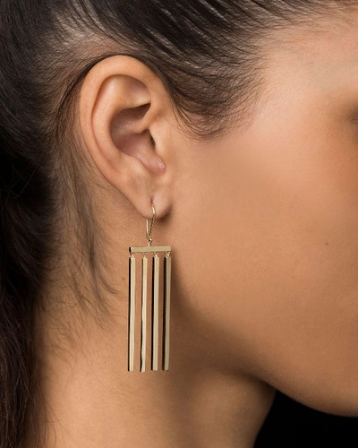 Shop Established Jewelry 14k Multi-stick Dangle Earrings In Gold