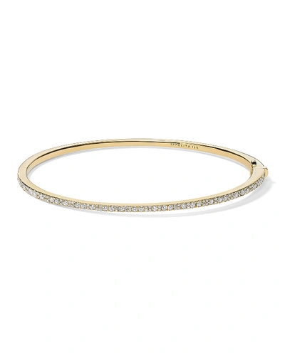Shop Ippolita Stardust 18k Gold Diamond Hinged Bracelet