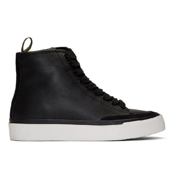 rag and bone black high tops