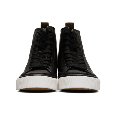 Shop Rag & Bone Rag And Bone Black Rb High-top Sneakers In 001 Black