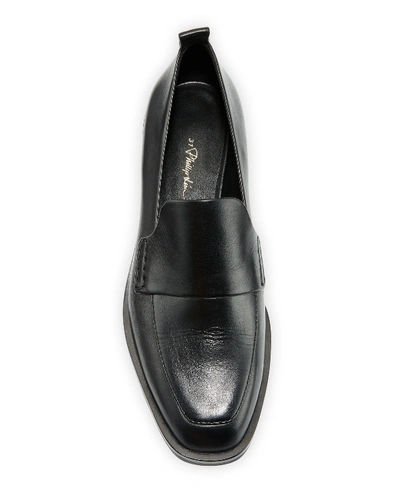 Shop 3.1 Phillip Lim / フィリップ リム Alexa Slip-on Leather Loafers In Black