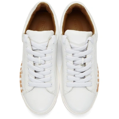 Shop See By Chloé See By Chloe White Essie Sneakers In 101 White