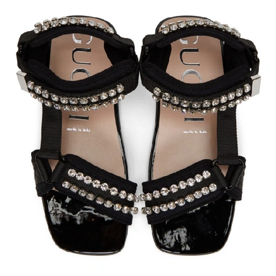 Shop Gucci Black Shea Sport Sandals In 1000 Black