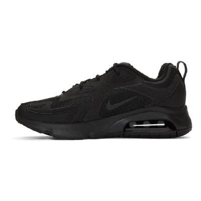 Shop Nike Black Air Max 200 Sneakers In 003 Black