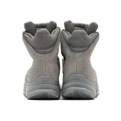 032c Grey Adidas Edition Gsg-9high Top Sneaker In Dark Grey