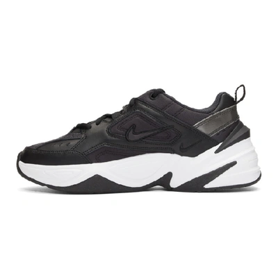 Shop Nike Black & Navy M2k Tekno Sneakers In 002 Black/o
