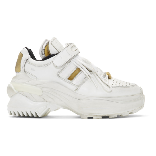 maison margiela strap sneakers