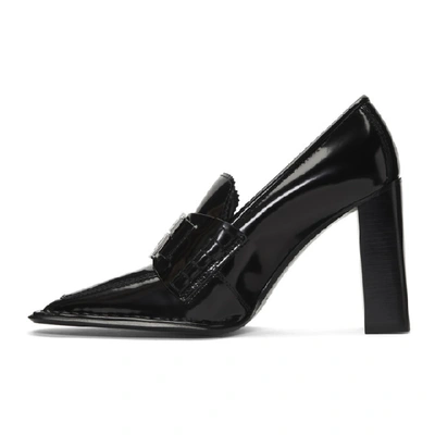 Shop Alexander Wang Black Parker Heels In 001 Black