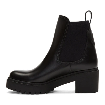 Shop Moncler Black Vera Boots In 999 Black