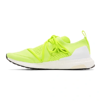 Shop Adidas By Stella Mccartney Yellow Ultraboost T.s Trainers