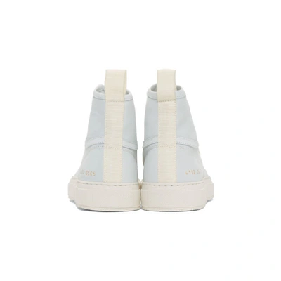Shop Common Projects White Nubuck Tournament High Sneakers In 0506 White