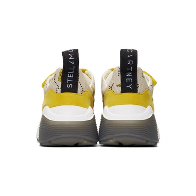 Shop Stella Mccartney Beige And Yellow The Beatles Edition Submarine Eclypse Sneakers In 9539 Owht