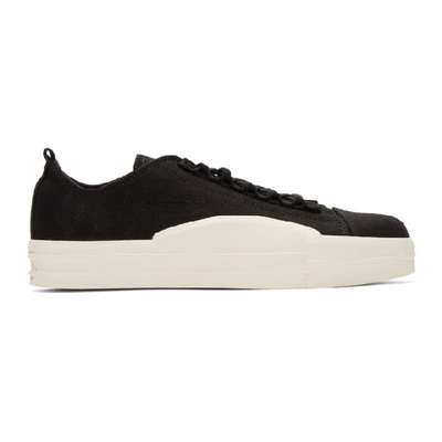 Shop Y-3 White Yuben Sneakers In Black-y3 /