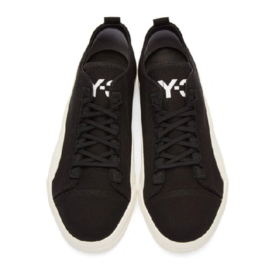 Shop Y-3 White Yuben Sneakers In Black-y3 /