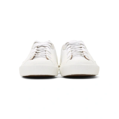 Shop Givenchy White Basket Tennis Light Sneakers In 100 White