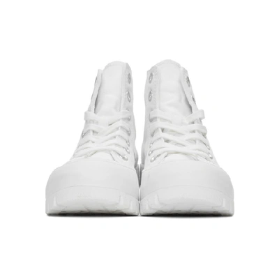 Shop Converse White Ctas Lugged Hi Sneakers