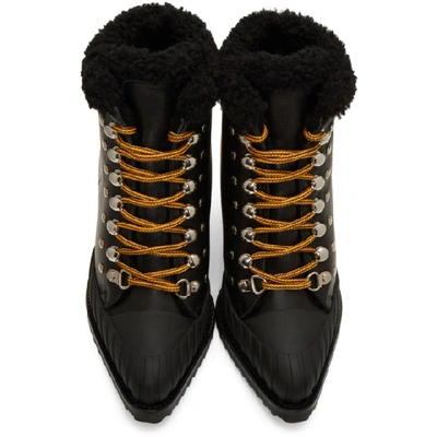 Shop Chloé Chloe Black Lined Rylee Mountain Boots