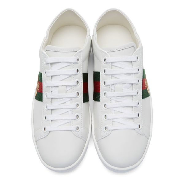 gucci ace collapsible heel