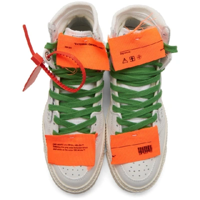 Shop Off-white White Off Court 3.0 High-top Sneakers