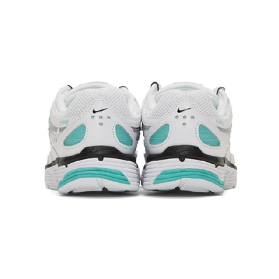 Shop Nike White P-6000 Sneakers In 104 Whtblks