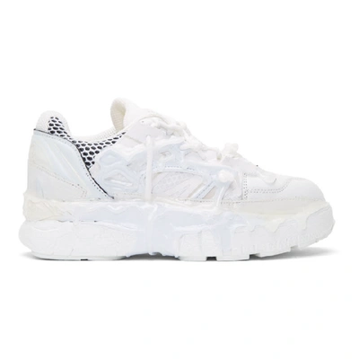 Shop Maison Margiela White Fusion Sneakers In T1003 White