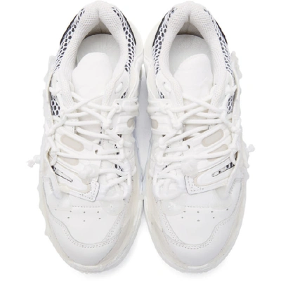 Shop Maison Margiela White Fusion Sneakers In T1003 White
