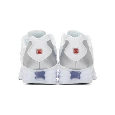 Shop Nike White Shox Tl Sneakers