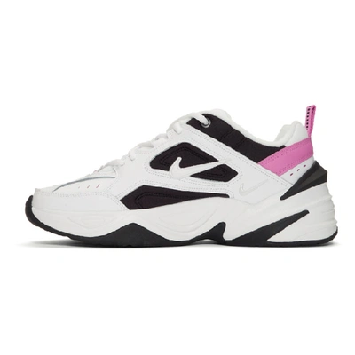 Shop Nike White & Black M2k Tekno Sneakers In 105 Whtrose