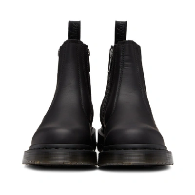 Dr. Martens Black 2976 Alyson Zip Boots | ModeSens