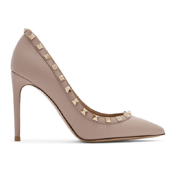 rockstud pointy toe pump valentino garavani