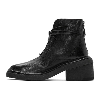 Shop Marsèll Marsell Black Burraccio T60 Boots In 6866 Nero