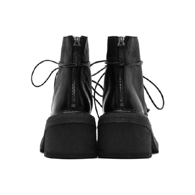 Shop Marsèll Marsell Black Burraccio T60 Boots In 6866 Nero