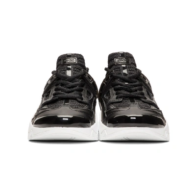 Shop Kenzo Black Sonic Sneakers In 99 Black