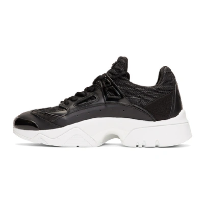 Shop Kenzo Black Sonic Sneakers In 99 Black