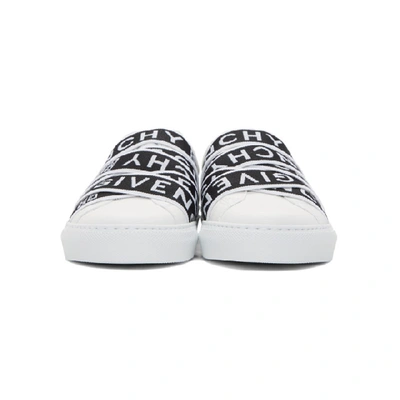 Shop Givenchy White 4g Elastic Urban Knots Trainers