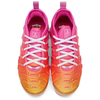 Shop Nike Pink Air Vapormax Plus Sneakers In 600 Laser F