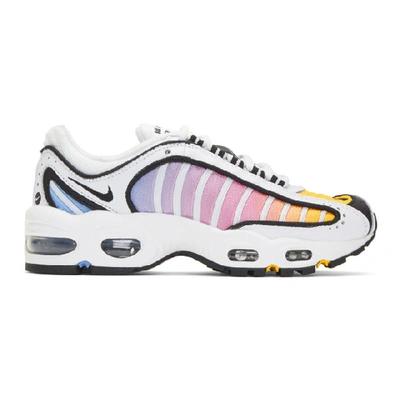 Shop Nike White Air Max Tailwind Iv Sneakers In 115 Whtpink