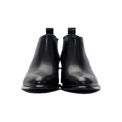 Shop Alexander Wang Black And Silver Kori Boots In 001 Black