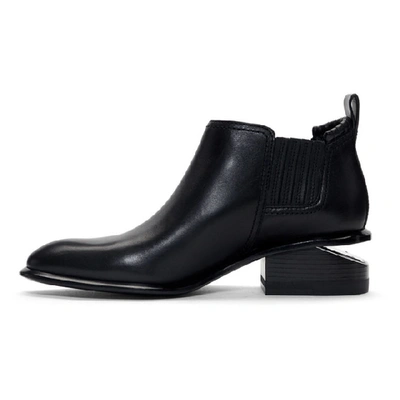 Shop Alexander Wang Black And Silver Kori Boots In 001 Black