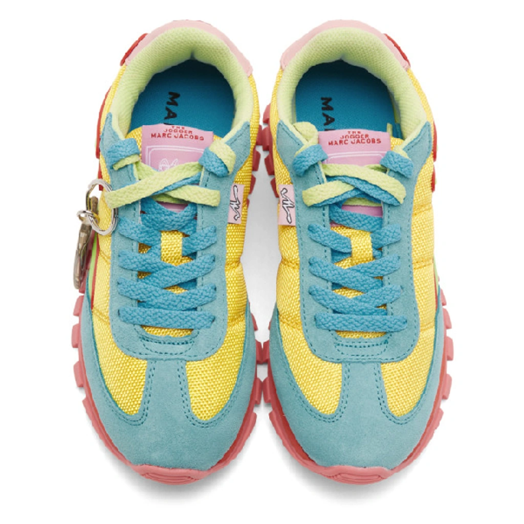 Marc Jacobs The Jogger Colorblock Sneakers In Turquoise ModeSens