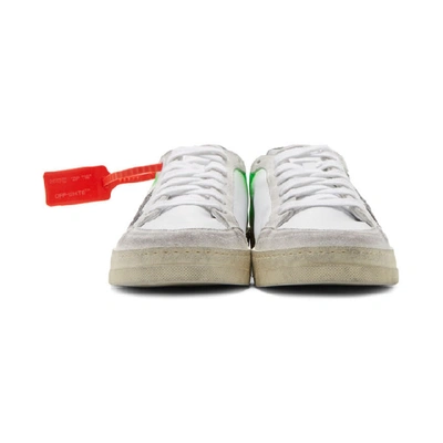 Shop Off-white White Arrow 2.0 Sneakers In Wht Silver