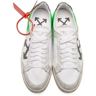 Shop Off-white White Arrow 2.0 Sneakers In Wht Silver