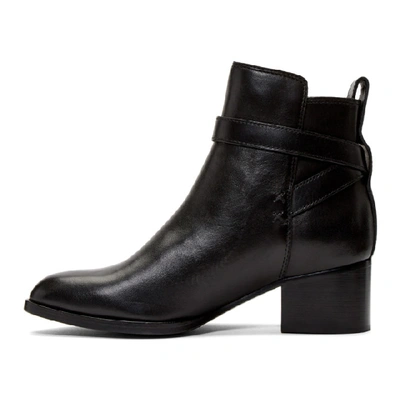 Shop Rag & Bone Rag And Bone Black Walker Buckle Boots In 1 Black