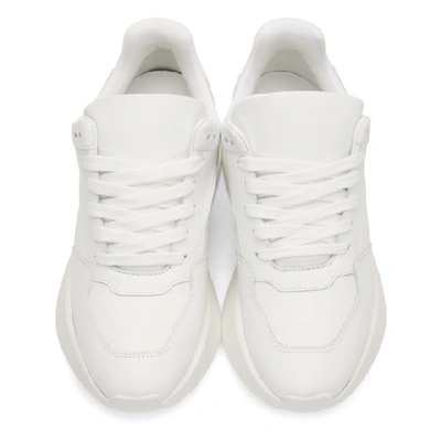 Shop Nicholas Kirkwood White Nkp3 Lace-up Sneakers In W01 White