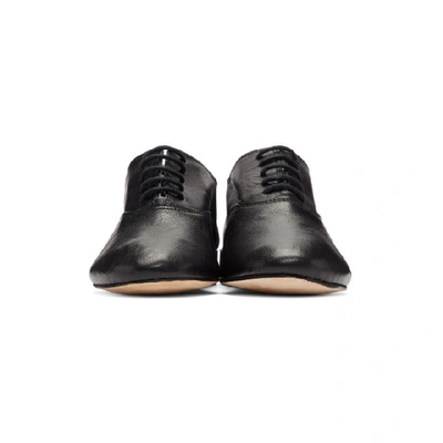 Shop Repetto Black Zizi Oxfords In 410 Black