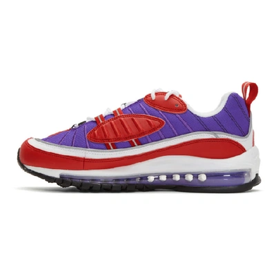 NIKE 紫色 AIR MAX 98 运动鞋