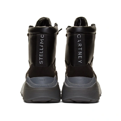 Shop Stella Mccartney Black Eclypse Boots In 1006 Black