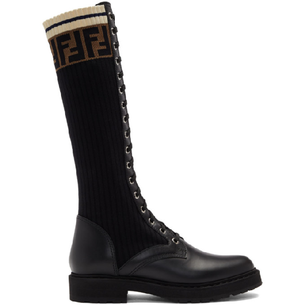 fendi boots combat