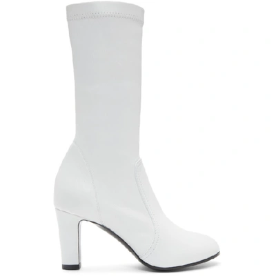 Shop A_plan_application A-plan-application White Low Stretch Boots